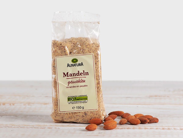 Bio Mandeln gemahlen, 150g