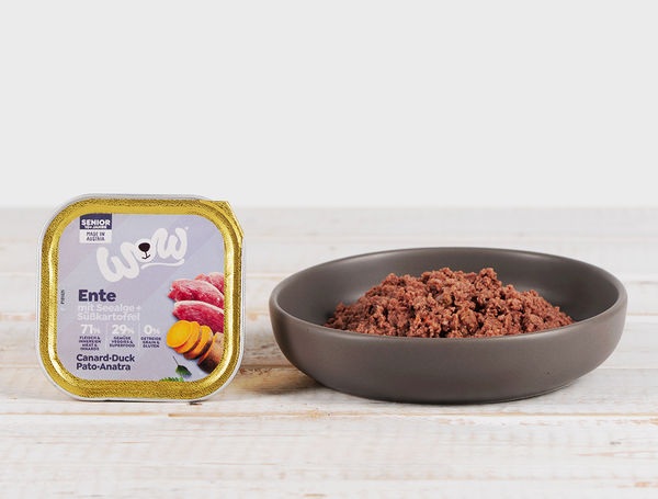 Ente & Süsskartoffeln Hundenassfutter, 150g