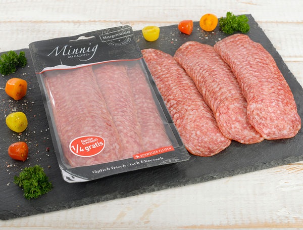 Schweizer Salami geschnitten Deal 210g+70g