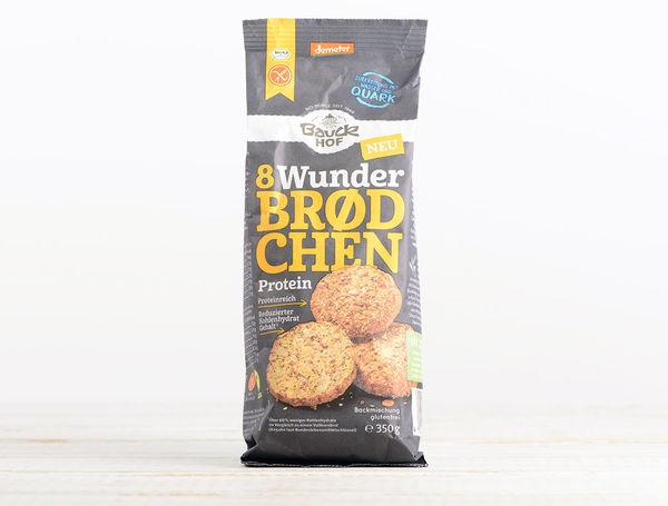 Bio Backmischung Wunderbrötchen Protein, 350g