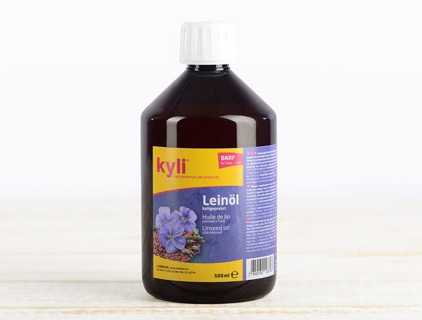 Leinöl für Hund und Katze, 500ml