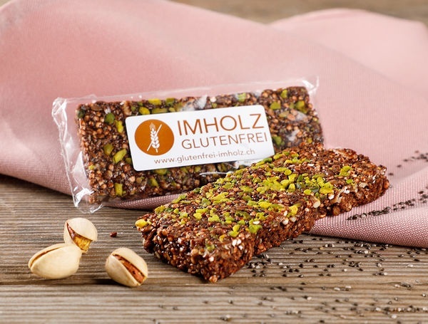 Kakao-Pistazie Riegel glutenfrei, 40g