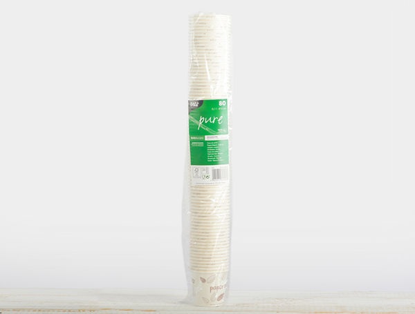 Becher aus FSC-Pappe 1dl, 80 Stück