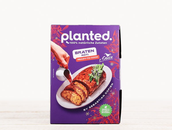 planted.braten mit Sauce, 610g