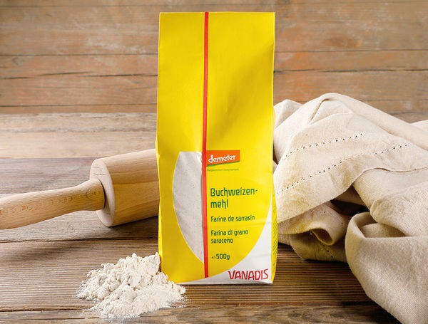 Vanadis Bio Buchweizenmehl Demeter, 500g