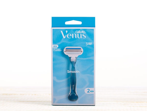 Rasierapparat Gillette Venus Smooth + 2 Klingen