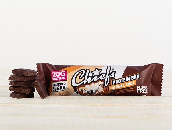 Chiefs Protein Bar Double Choc, 55g