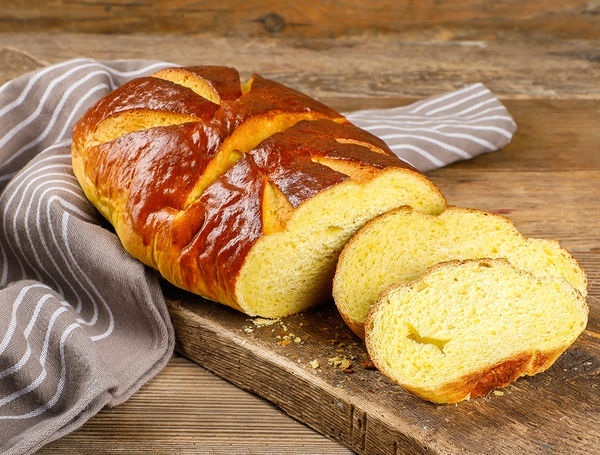 Brot mit Safran und traditionel hergestellter Butter, 500g