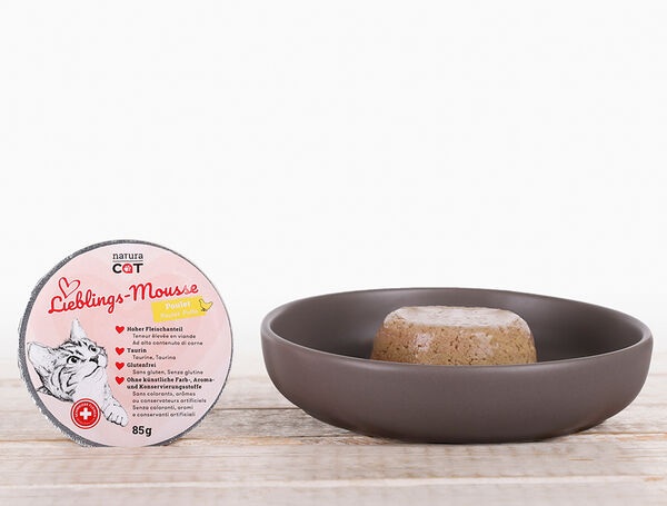 Lieblings-Mousse Poulet Katzennassfutter, 85g