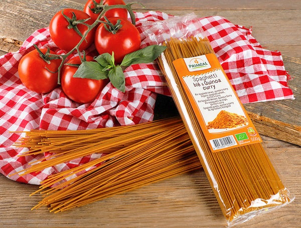 Bio Spaghetti Weizen & Quinoa Curry, 500g