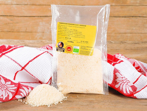 Bio Parmesan Reggiano DOP gerieben, 80g