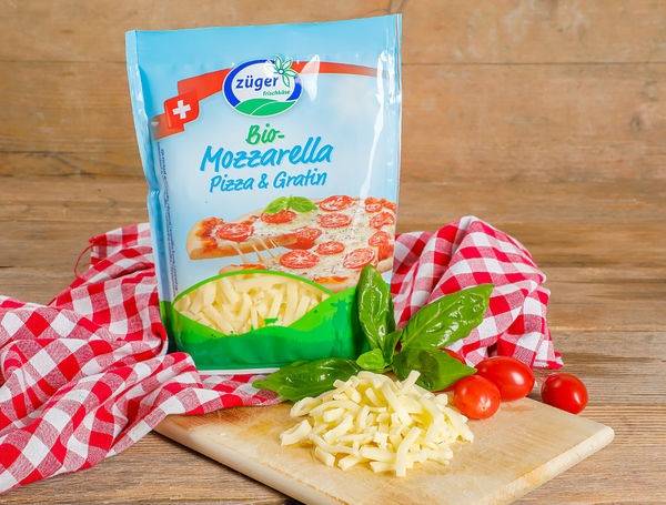 Bio Schweizer Mozzarella gerieben, 150g