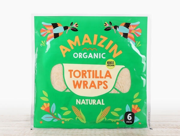 Bio Tortilla Wraps Wheat Flour, 240g