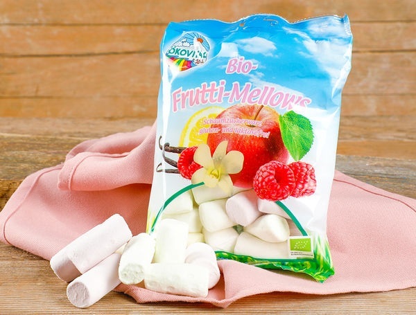 Bio Frutti-Mellows Marshmellows, 90g