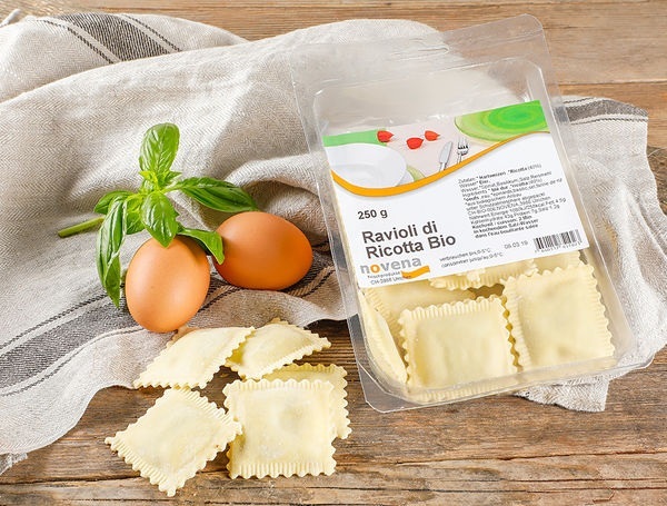 Bio Ricotta Spinat Ravioli, 250g