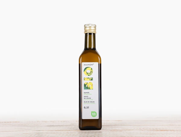 Bio Rapsöl kaltgepresst, 0.5l