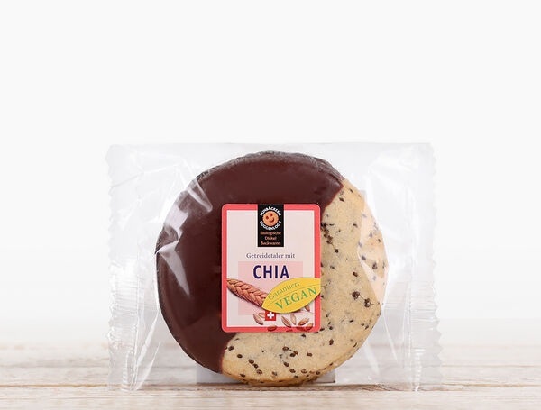 Bio Getreidetaler Chia vegan, 45g