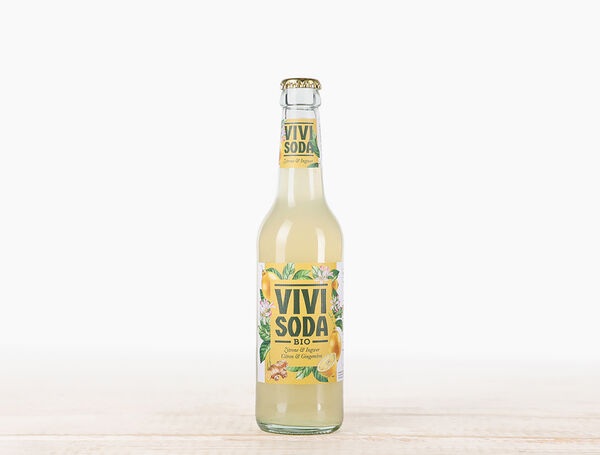 Bio Vivi Soda Zitrone & Ingwer, 33cl