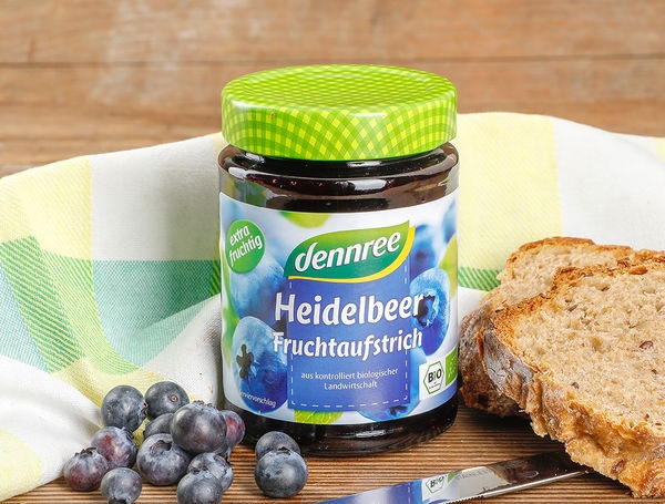 Bio Fruchtaufstrich Heidelbeer, 340g
