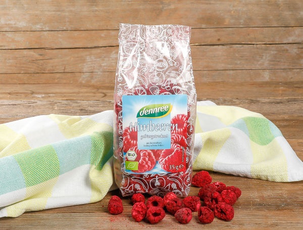 Bio Himbeeren gefriergetrocknet, 35g