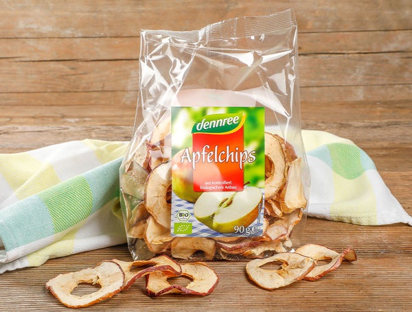 Bio Apfelchips getrocknet, 90g