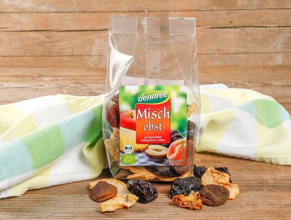 Bio Mischobst Trockenfrüchte, 200g