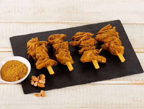 Satay Spiesse planted.chicken vegan, 4 Stück, 240g