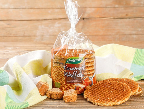 Bio Karamellwaffeln, 315g