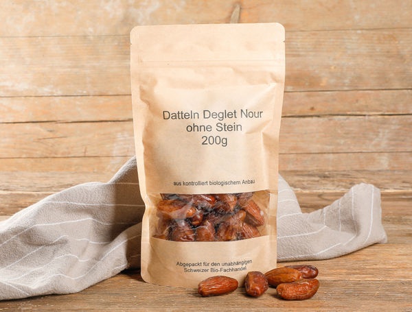 Bio Datteln Deglet Nour ohne Stein, 200g