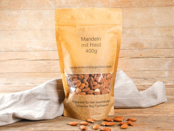 Bio Mandeln braun, 400g