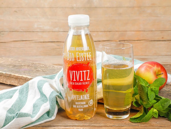 Vivitz Bio Eistee Apfelminze, 50cl