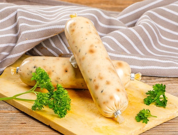 Bio Tofu Wurst Morcheln & Hersttrompeten, 2 Stück, 200g