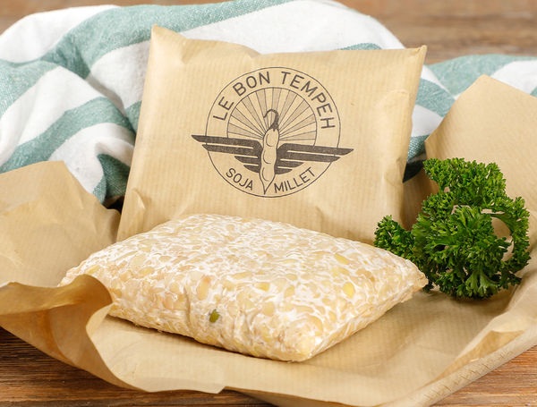 Bio Tempeh mit Soja und Hirse, 200g