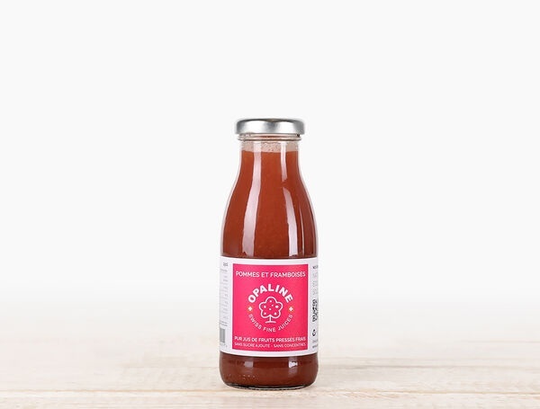 Walliser Apfelsaft mit Himbeeren, 25cl