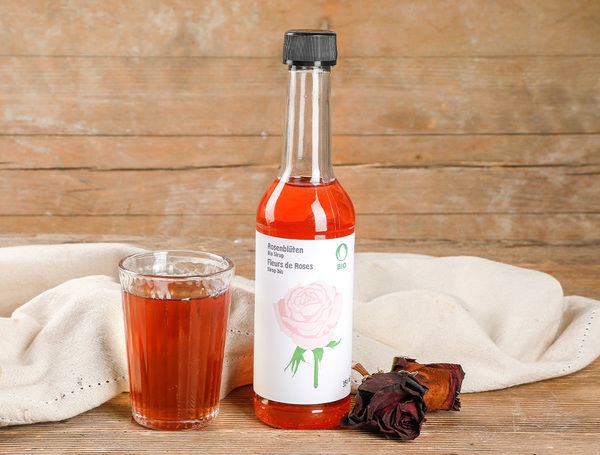 Bio Sirup Rosenblüten, 3.5dl