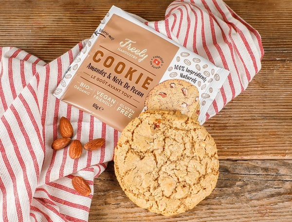 Bio Cookie Mandel & Pekannuss vegan und glutenfrei, 65g