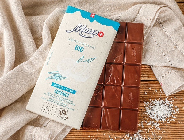 Bio Munz Schoggi Kokosnuss, 100g