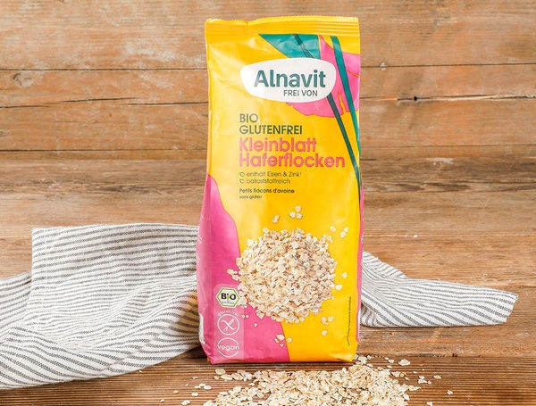 Bio Haferflocken Kleinblatt glutenfrei, 450g