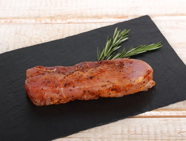 Bio Schweinshuftsteak mariniert, ca. 200g
