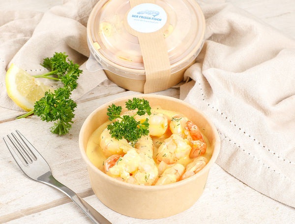 Crevetten in Joghurt-Mango Sauce, 200g