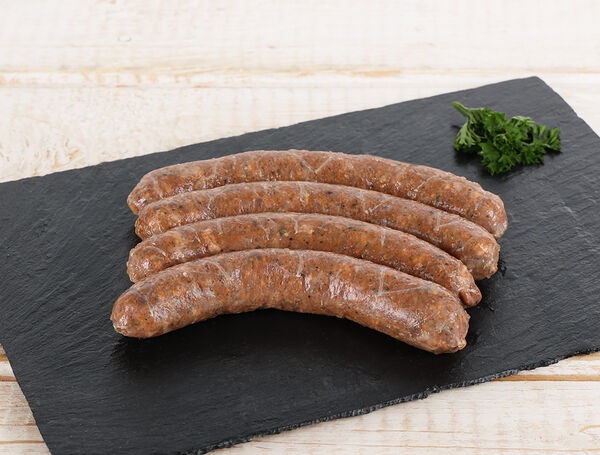 Bio Lamm Bratwurst Merguez, scharf, 4 Stück, 220g