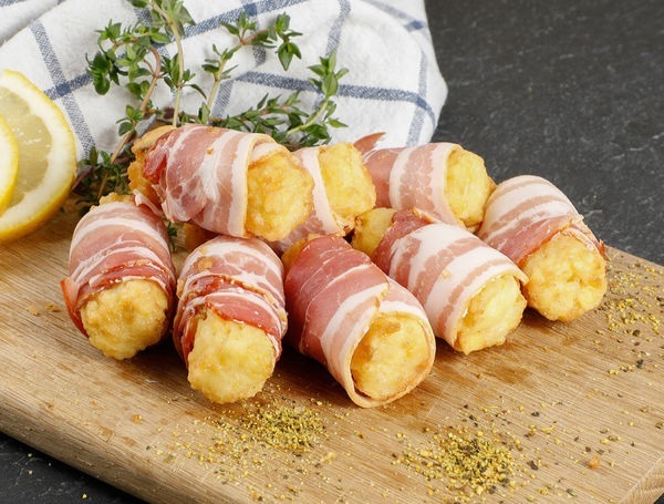 Rösti Kroketten mit Bratspeck, 8 Stück, ca. 230g