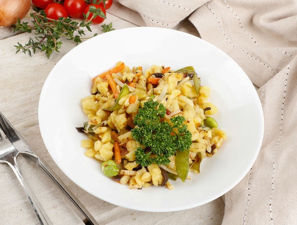 Spätzli Pfanne vegetarisch, ca. 300g