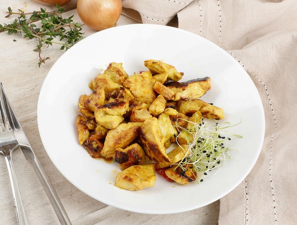 Poulet-Casimir Pfanne, ca. 280g