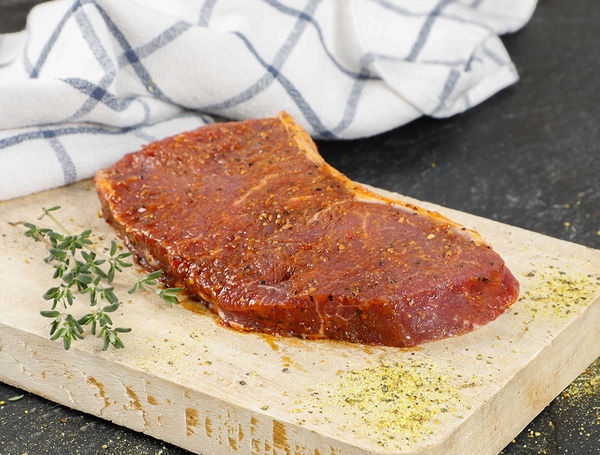 Bio Rindsentrecote mariniert, ca. 200g
