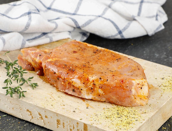 Bio Schweinsnierstück Steak mariniert, ca. 200g
