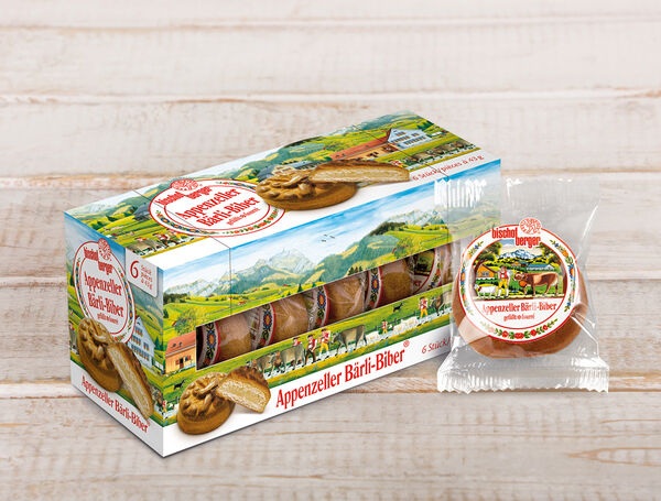Appenzeller Biber, 6 Stück, 258g