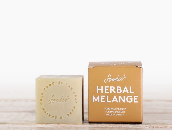 Naturblockseife Herbal Melange, 110g