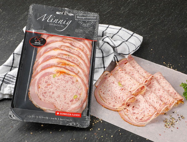 Kalbsbrust gefüllt, grilliert und geschnitten, ca. 120g