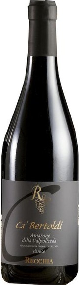 Recchia Amarone della Valpolicella DOC Classico Ca Bertoldi - 75cl - Veneto, Italien